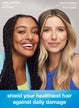 Image of models: shield you healthiest hair against daily damage